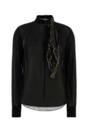 Isabel Marant Black Crepe Elaura Bluse