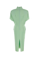 Stella Mc Cartney Mint Green Satin Dress