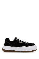 Maison Mihara Yasuhiro Black Velvet Oliver Sneakers