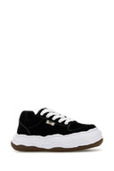Maison Mihara Yasuhiro Black Velvet Oliver Sneakers