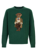 Polo Ralph Lauren Green Wool Blend Sweater