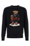 Polo Ralph Lauren Black Cotton Blend Sweater