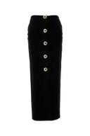 Blaze Black Velvet Jealousy Skirt