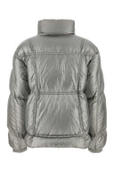 Herno Laminar Sølv Nylon dunjakke