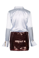 Elisabetta Franchi Abito Camicia + Mini Gonna