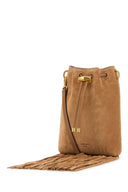 Jimmy Choo Bon Bon Beuteltasche aus Kamelwildleder