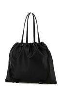 Jimmy Choo Black Nappa Leather Shopping Bag
