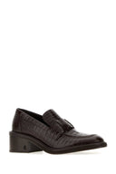 Jimmy Choo Chocolate Leather Tylor 60 Pumps