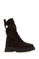 Jimmy Choo Dark Brown Suede Noemi Boots