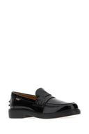 Tod's Black Leather Loafers