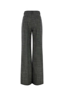Valentino Garavani Two Tone Wool Palazzo Pant