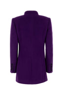 Valentino Garavani Purple Wool Blend Blazer