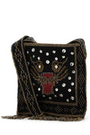 Valentino Garavani Embellished Fabric Crossbody Bag