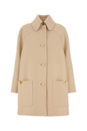 Valentino Garavani 크림 울 코트