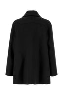 Valentino Garavani Black Wool Coat
