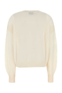 Le Kasha Modena-Pullover aus weißem Kaschmir