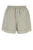 Le Kasha Wensu-shorts i silkebrodert