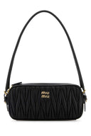 Miu Miu Black Leather Shoulder Bag