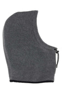 Miu Miu Dark Grey Polyester Balaclava