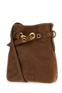 Miu Miu Caramel Nappa Leather Crossbody Bag