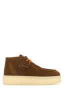 Miu Miu Brown Suede Ankle Boots
