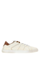Miu Miu sneakers i ivory skinn