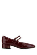 Miu Miu Burgundy skinnpumper