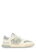 Amiri Two Tone Leather Classic Low Sneakers
