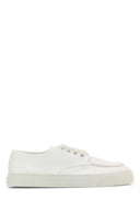 Prada White Canvas Sneakers