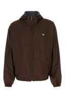 Prada Brown Re Nylon Wendejacke