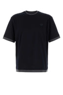 Prada Midnight Blue Cotton T Shirt