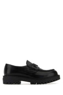 Schwarze Leder-Loafer von Prada