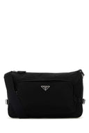 Prada Black Re Nylon Large Crossbody Bag