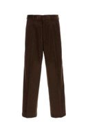 Prada bruine corduroy chinobroek