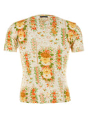 Prada bedrucktes Baumwoll-T-Shirt