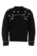 Prada schwarzer Wollpullover