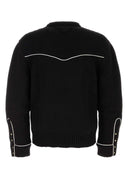 Prada schwarzer Wollpullover