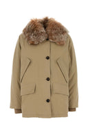 Prada Beige Cotton Down Jacket