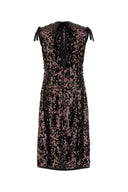 Prada Braunes Paillettenkleid