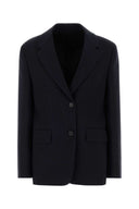 Prada Mitternachtsblauer Wollblazer