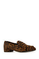Prada Printed Calf Hair Loafers