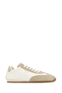 Zweifarbige Prada-Sneaker aus Nappaleder und Wildleder