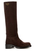 Prada Brown Suede Boots