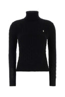 Polo Ralph Lauren Black Wool Blend Genser