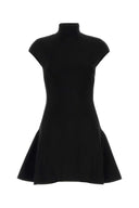 Givenchy Svart Stretch Viscose Blend Mini Dress