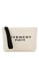 Givenchy elfenbens lerretsveske