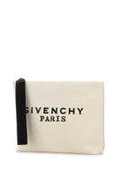 Givenchy elfenbens lerretsveske