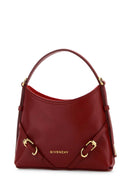 Givenchy Red Leather Nano Voyou Handbag