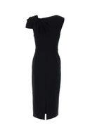 Givenchy Black Stretch Cady Dress