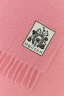 Alexander Mcqueen Pink Alpaca Blend Scarf